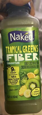 Tropical Greens Fiber Smoothie