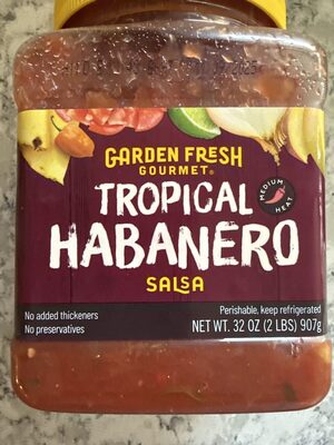 Tropical Habanero Salsa