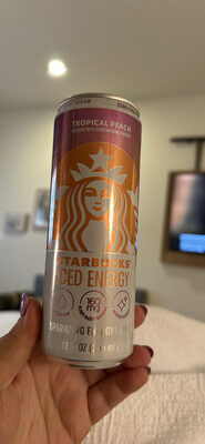 Tropical Peach Iced Energy