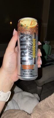 TRULY UNCAGED LEMONADE PUNCHED-UP PINEAPPLE HARD SELTZER