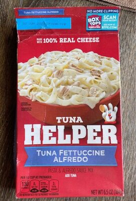Tuna Fettuccine Alfredo Pasta & Alfredo Sauce Mix