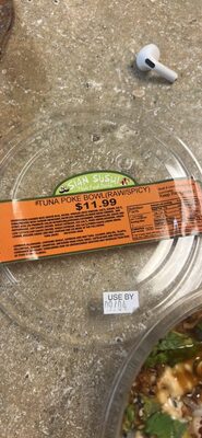 Tuna Poke Bowl (Raw/Spicy)