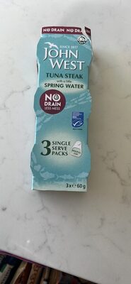 Tuna Steak with a little Spring Water