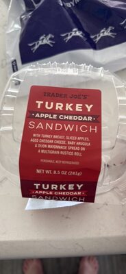 Turkey Apple Cheddar Sandwich