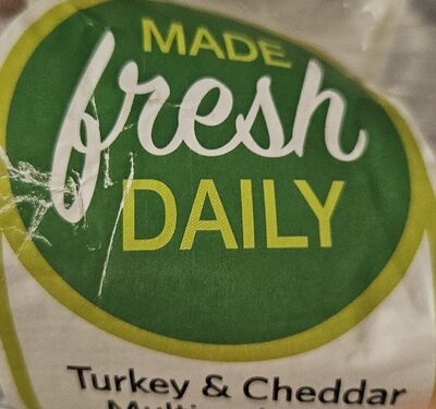 Turkey & Cheddar Multigrain Sub With Oats