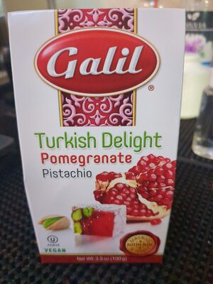 Turkish Delight Pomegranate Pistachio