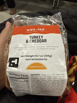 Turku Cheddar Sandwich