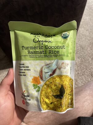 Turmeric Coconut Basmati Rice