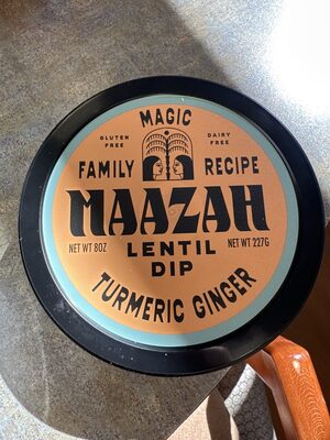 Turmeric Ginger Lentil Dip