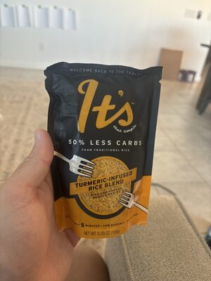 Turmeric-Infused Rice Blend