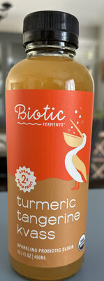 Turmeric Tangerine Kvass