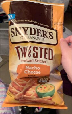 Twisted pretzel sticks