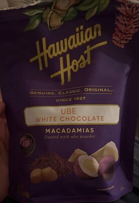Ube White Chocolate Macadamias