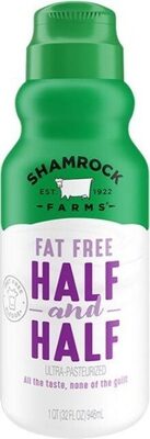 Ultra-Pasteurized Fat Free Half And Half