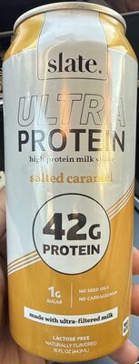 ULTRA PROTEIN high protein milk shake salted caramel