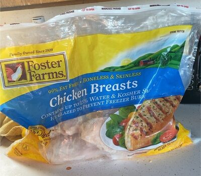 Uncooked Boneless & Skinless Chicken Breast Fillets