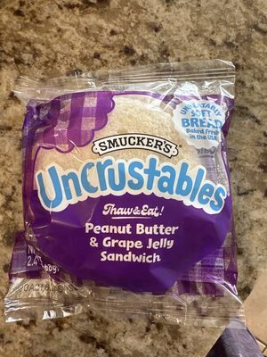 Uncrustables Peanut Butter & Grape Jelly Sandwich