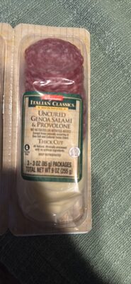 Uncured Genoa Salami & Provolone