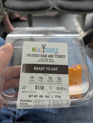 Uncured Ham and Turkey