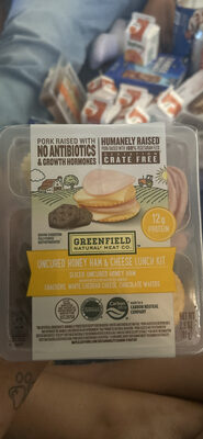 Uncured Honey Ham & Cheese Lunch Kit