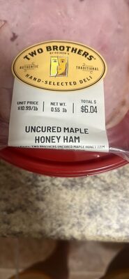 Uncured Maple Honey Ham