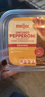 Uncured Pepperoni