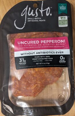 Uncured Pepperoni