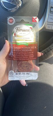 Uncured Pepperoni & Aged Cheddar