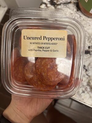 Uncured Pepperoni, thick cut slices