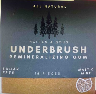 UNDERBRUSH REMINERALIZING GUM