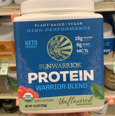 Unflavored Protein warrior blend