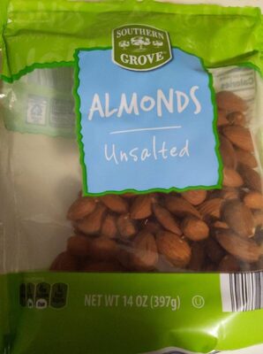Unsalted almonds, unsalted