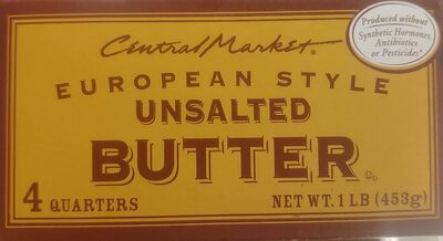 Unsalted butter