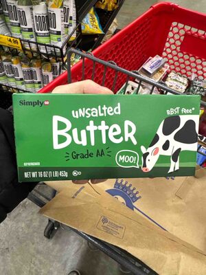 Unsalted Butter Grade Aa