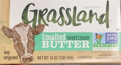 Unsalted sweet cream butter