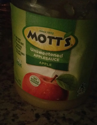 Unsweetened Applesauce