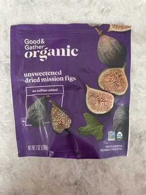 Unsweetened Dried Mission Figs