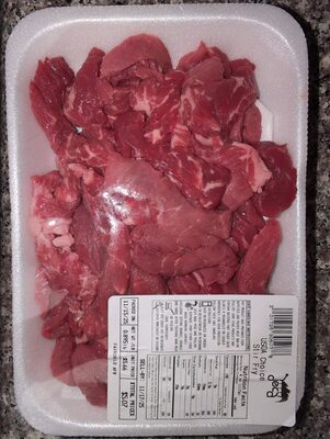 USDA Choice Stir Fry (Commissary)