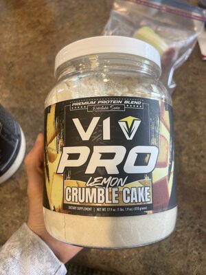 V1pro Lemon Crumbl Cake
