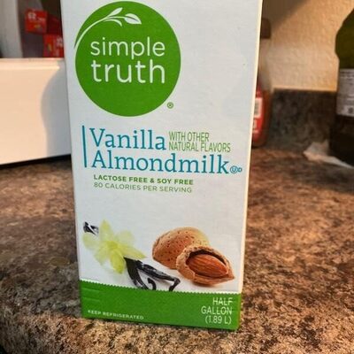 Vanilla almond milk