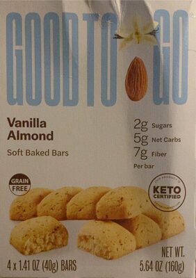 Vanilla Almond Soft Baked Bars