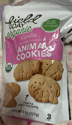 Vanilla Animal Cookies