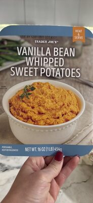 Vanilla Bean Whipped Sweet Potatoes