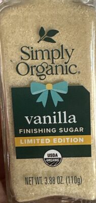 Vanilla Finishing Sugar