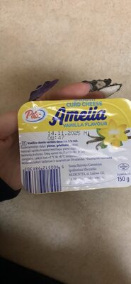 Vanilla Flavour Smooth Curd Cheese