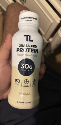 Vanilla Grass-Fed Protein Shake