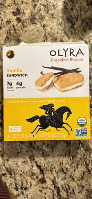 Vanilla Sandwich Breakfast Biscuits