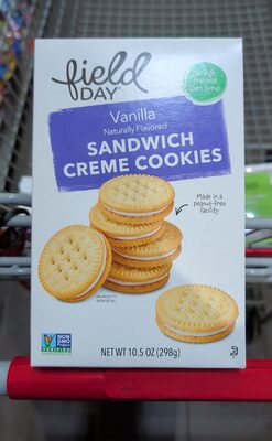 Vanilla Sandwich Creme Cookies