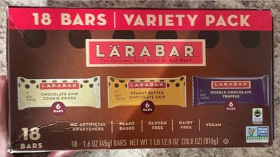 Variety Pack - Chocolate Chip Cookie Dough, Peanut Butter Chocolate Chip, Double Chocolate Truffle