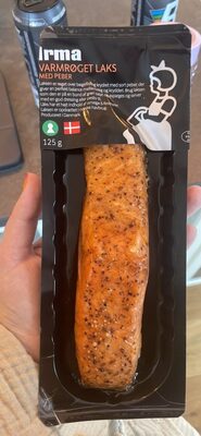 VARMRØGET LAKS MED PEBER